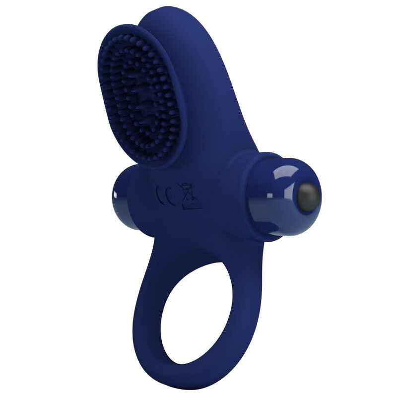 Pretty Love - Vibrating Penis Ring In Blue