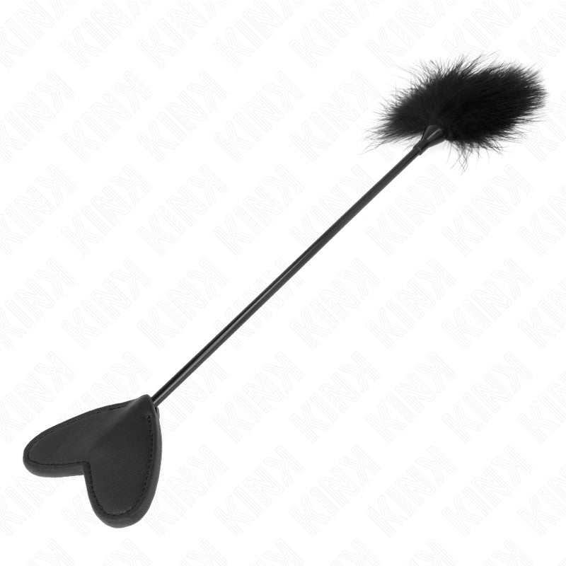 Kink - Sensual Heart-shaped With Fluttering Feathers 31 Cm