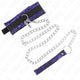 Kink - Short Velvet Lace Necklace With Belt 105 Cm