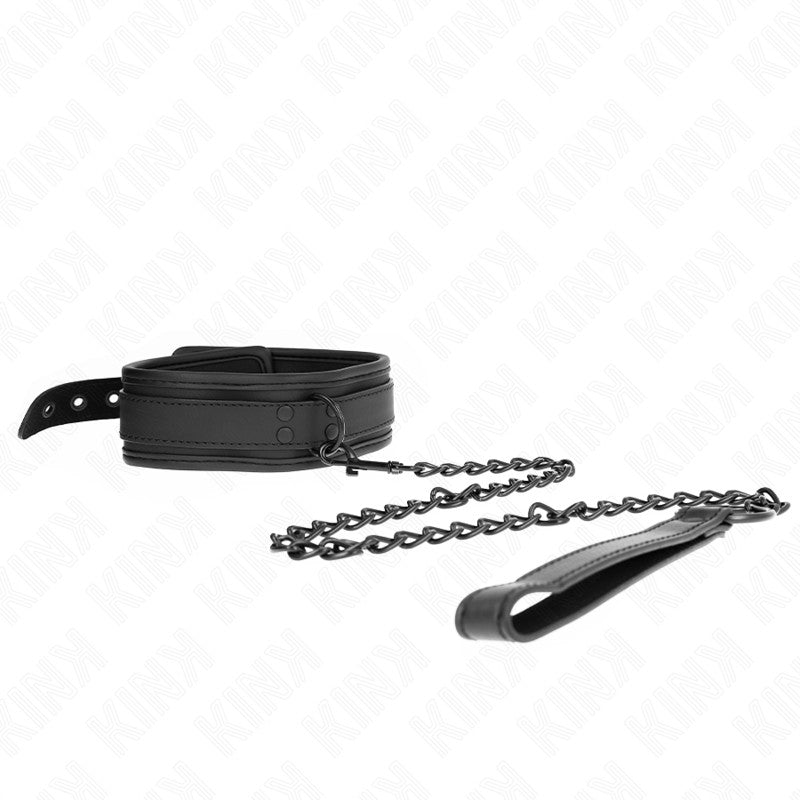 Kink – Adjustable Neoprene Bondage Collar With Belt