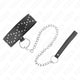 Kink - Adjustable Necklace With Silver Spikes 36-43 Cm