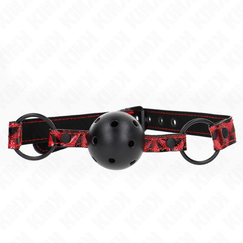 Kink – Diamond Pattern 4.5 Cm Ball Gag Adjustable 42-60 Cm