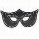 Kink – Leather Effect Mask With Studs 30 X 12 Cm
