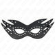 Kink - Studded Leatherette Mask 26 X 9.5 Cm