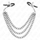 Kink – 3-chain Nipple Clamp Black