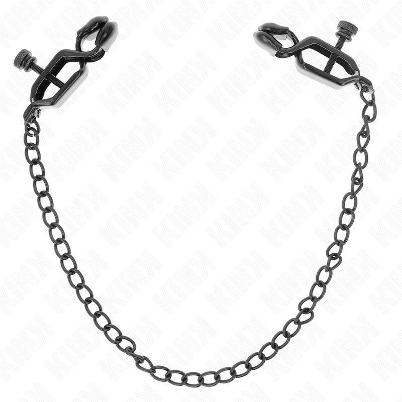 Kink – Elegant Nipple Clamp Chain 30 Cm Black