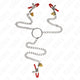 Kink Bell – Triple Clit And Nipple Clamp With Chain