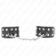 Kink – Black Bracelet With Adjustable Studs
