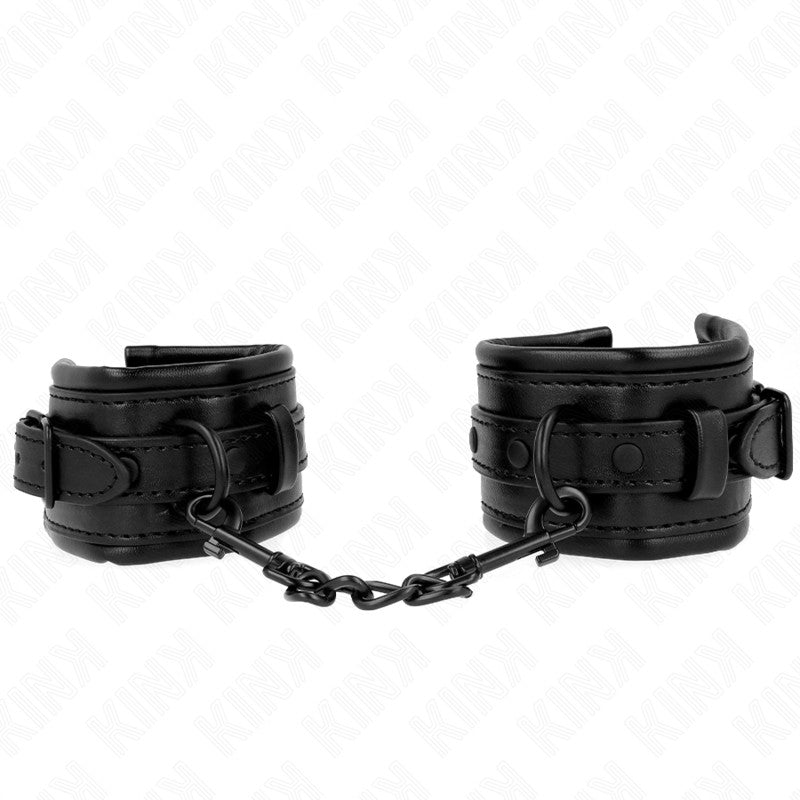 Kink – Adjustable Black Wrist Cuffs 20-30 Cm