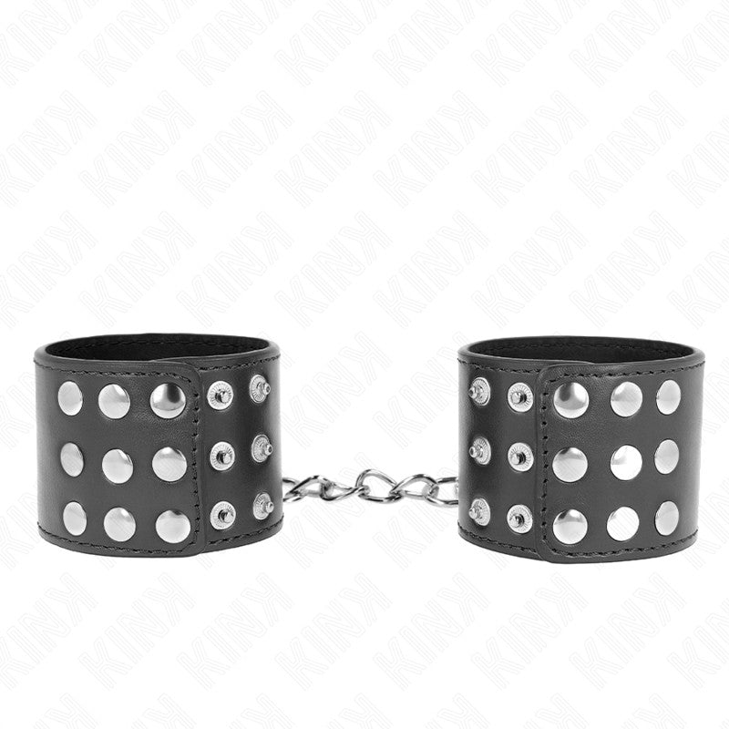 Kink – Adjustable Black Wrist Cuffs 19-24 Cm