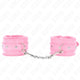 Kink – Premium Leather Wristband Pink