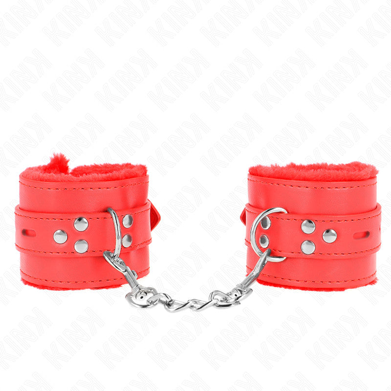 Kink - Premium Leather Wrist Cuffs With Adjustable Strap