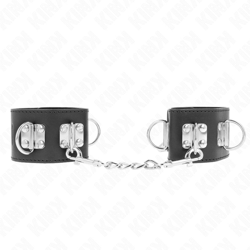 Kink – Adjustable Wrist Cuffs In Lockable Black Design