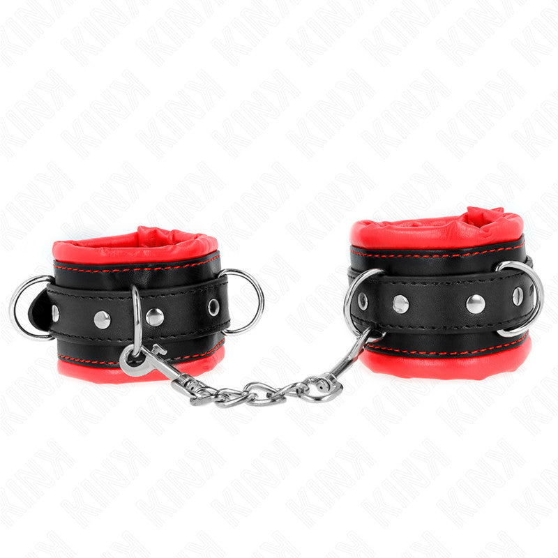 Kink - Adjustable Wristband With Red Fur