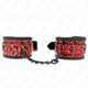 Kink - Adjustable Wrist Cuffs Beautiful Burgundy Color