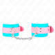Kink – Adjustable Wrist Cuffs Blue/pink