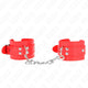 Kink – Adjustable Red Wristband In Size 20-23 Cm
