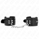 Kink – Adjustable Black Wrist Cuff 20-23 Cm