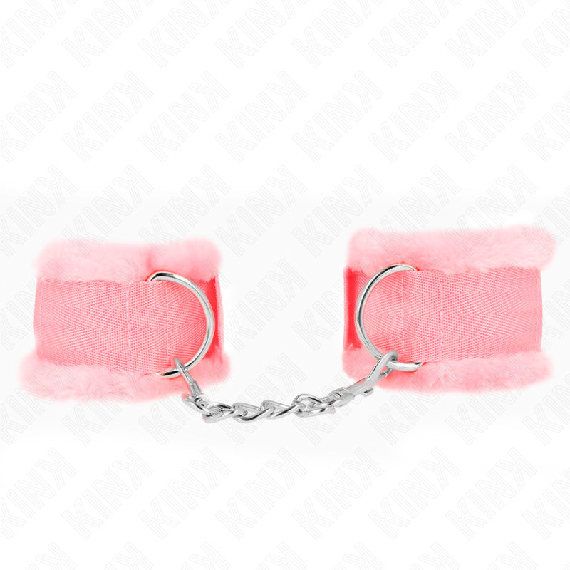 Kink – Adjustable Pink Wristband With Premium Leather