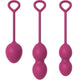Armony - Premium Burgundy Vaginal Gymnastics Weight In 3 Levels