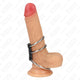 Kink – Premium Metal Penis Ring Bonded With Leather