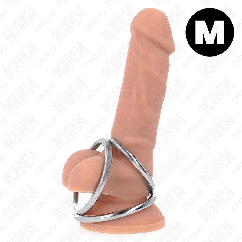 Kink – Shiny Metal Penis Ring (3.8-5 Cm)
