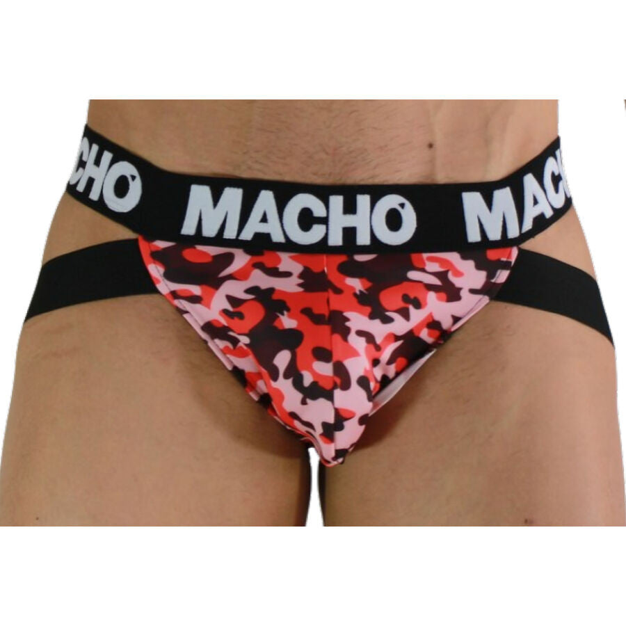 Macho Mx28mr – Stylish Military Red Jockstrap