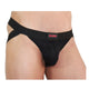 Burn 003 – lesklé černé kalhotky Jock Premium