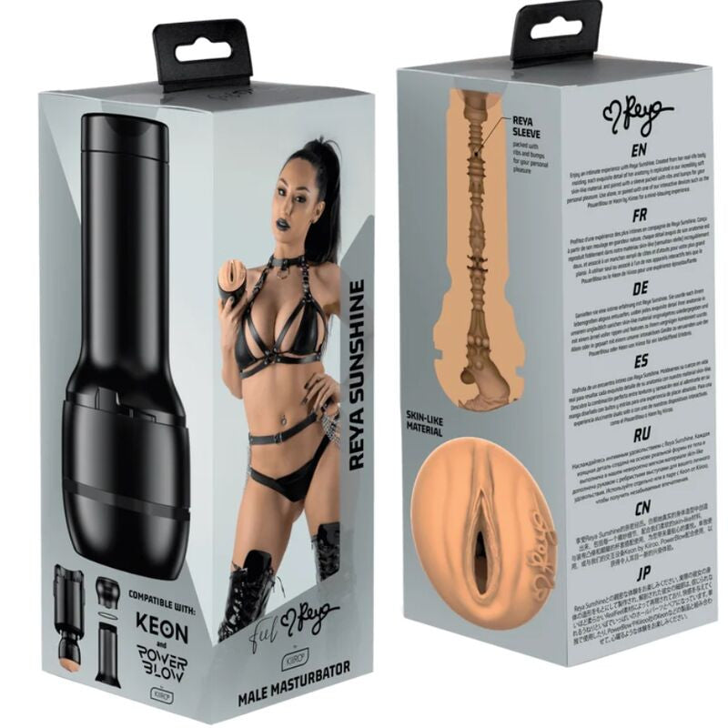 Kiiroo Masturbator Softly Shaped Interactive 22 Cm Black