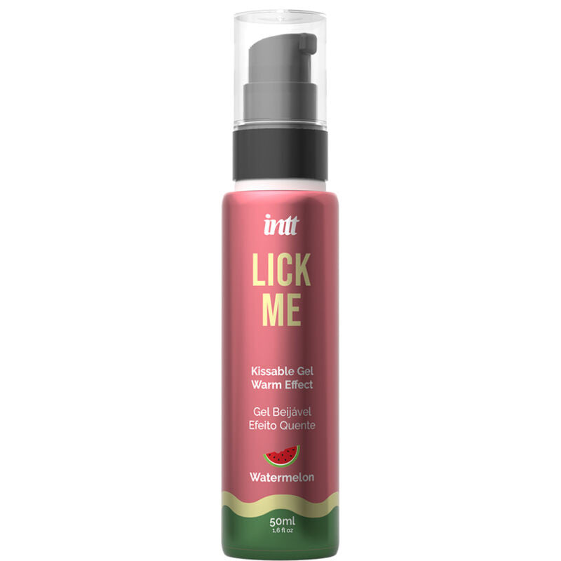 Intt - Lick Me Watermelon Flavored Edible Gel With A Warm Effect