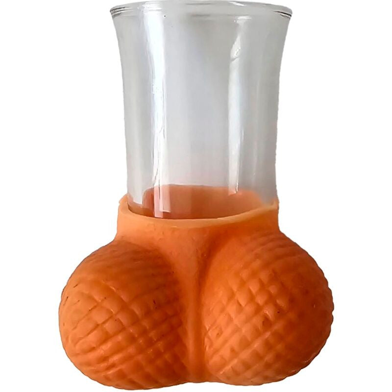 Diablo Picante – Glass Shot Glass With Testicles