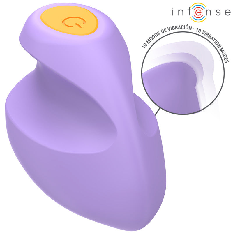 Intense Ursula – 10 Vibrating Clitoral Stimulator Purple