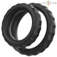 Intense Dewey – Double Silicone Penis Ring Black