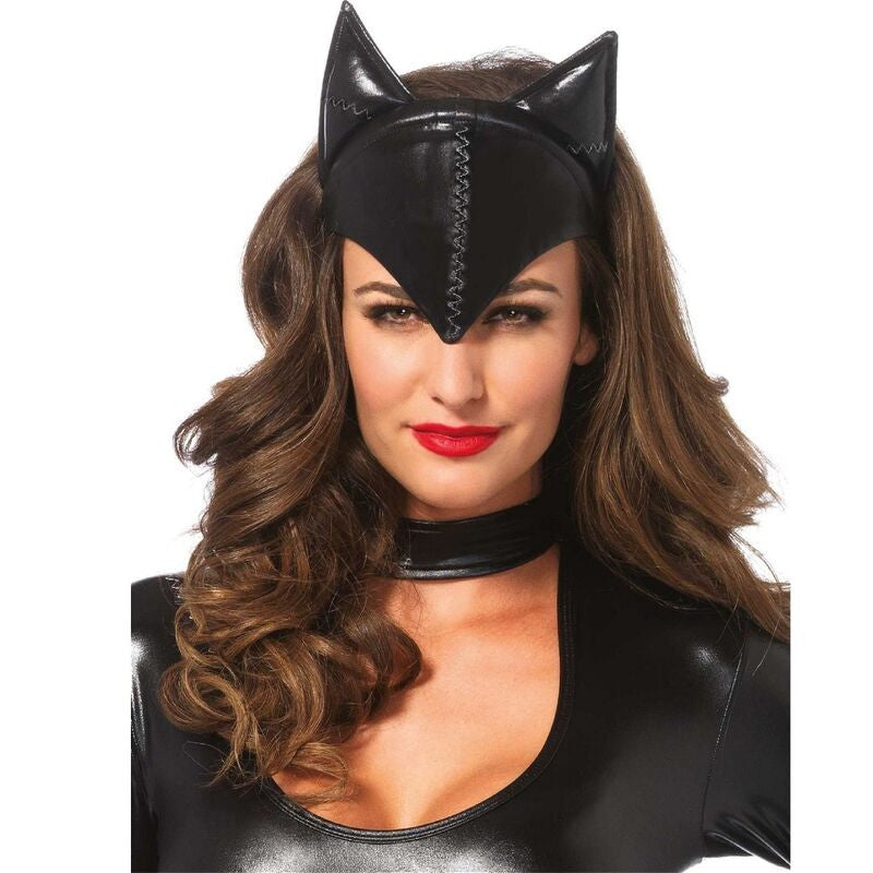 Leg Avenue - Stylish Black Cat Mask