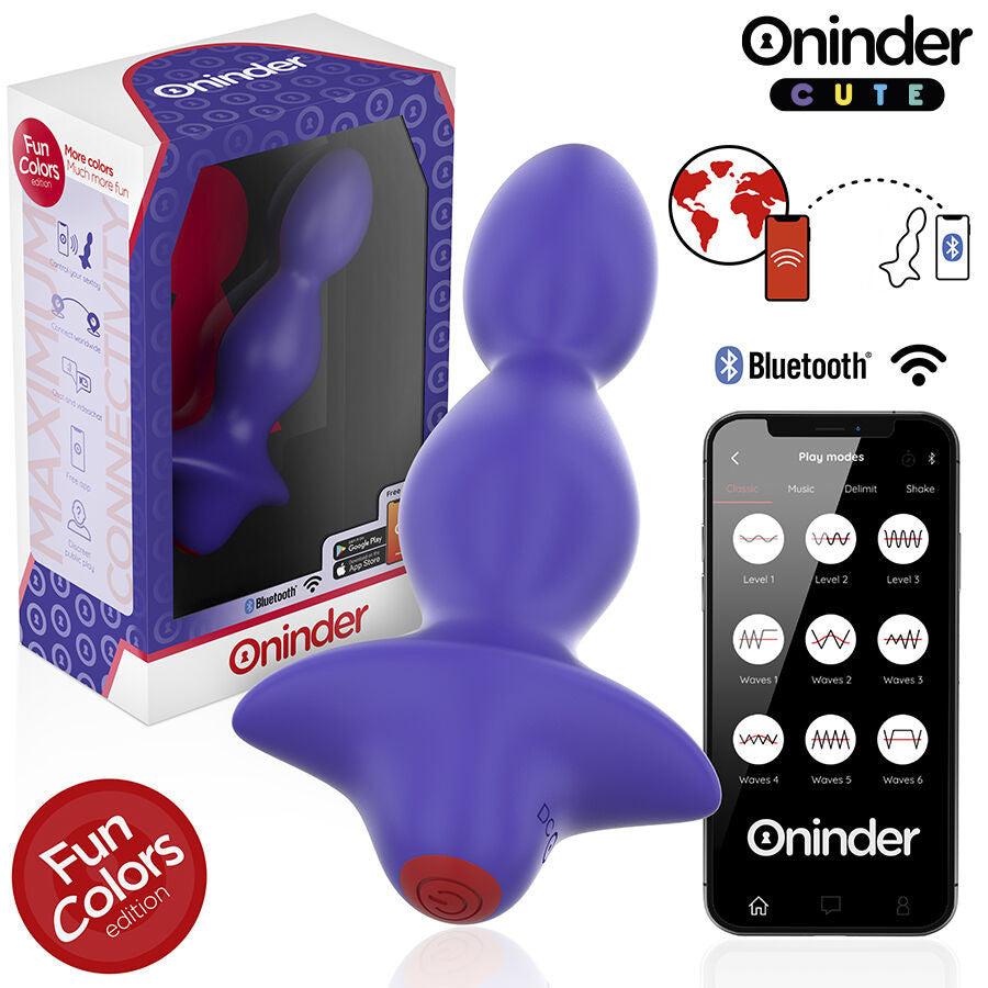 Oninder Cute - Vibrating Anal Plug For Love With App