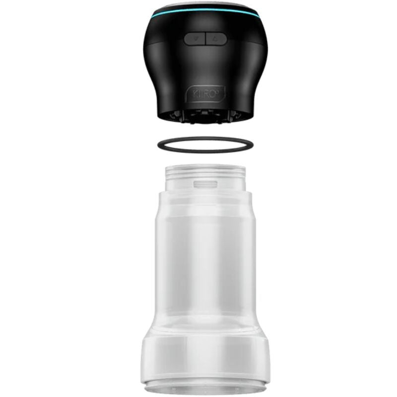 Kiiroo Feel Pocket Stroker Crystal - Masturbator Transparent With Suction Technology Compact Size