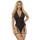 Subblime – Black Thigh-high Stockings [l/xl]