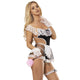 Subblime – Sensual Babysitter Costume Black/white L/xl