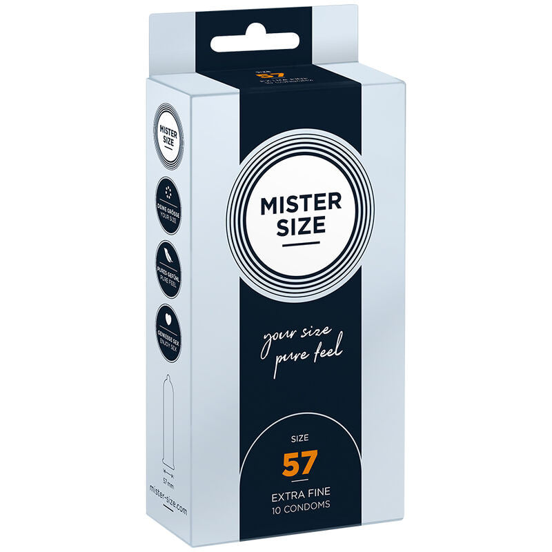 Mister Size L - Premium Condom 57 Mm (10 Pcs)