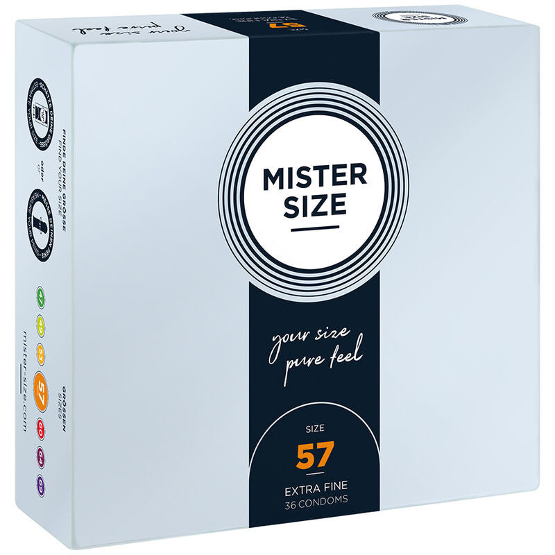 Mister Size – Premium L-size Condoms (57 Mm 36 Pcs)