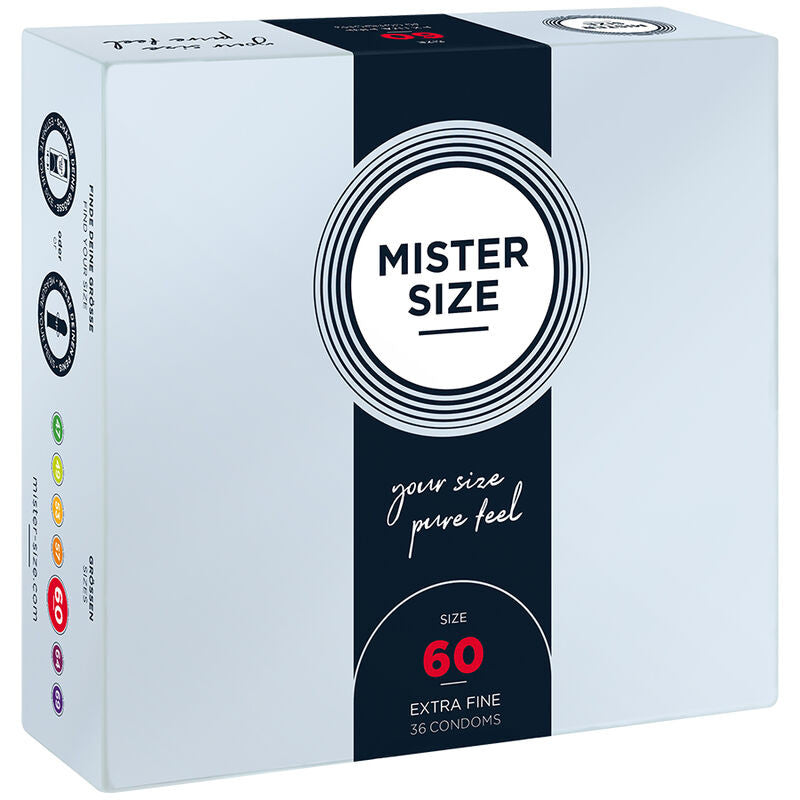 Mister Size – Xl Condoms 60 Mm Premium Comfort 36 Pcs