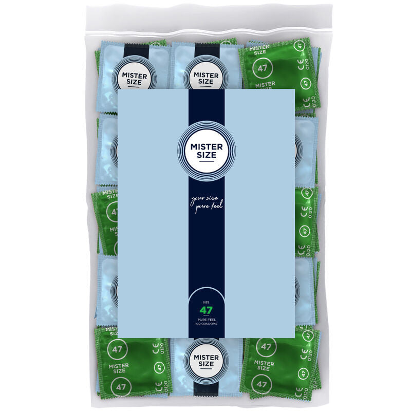 Mister Size - Premium Xs Condoms 47 Mm (100 Pcs)