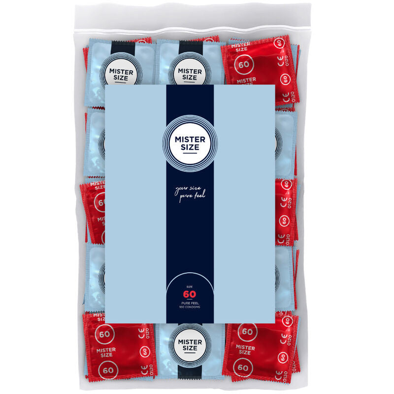 Mister Size – Xl Condoms (60 Mm 100 Pcs) – Premium Protection