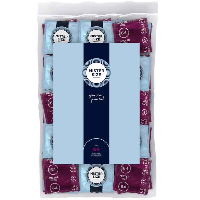 Mister Size - Xxl Premium Condoms (64 Mm 100 Pcs)