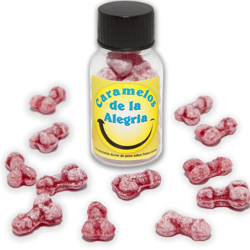 Diablo Picante – Strawberry-cherry Penis Gummies 12 Pcs