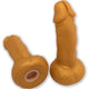 Diablo Picante – Gold-colored Penis Sleeve 22.5 Cm