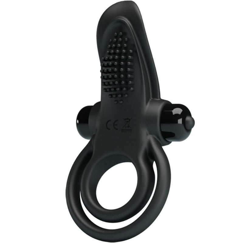 Pretty Love – Twin Vibrating Ring With Clitoral Stimulator 10 Modes