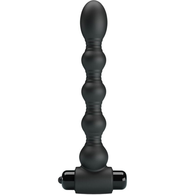 Pretty Love - Lynn - Vibrating Silicone Anal Ball Black