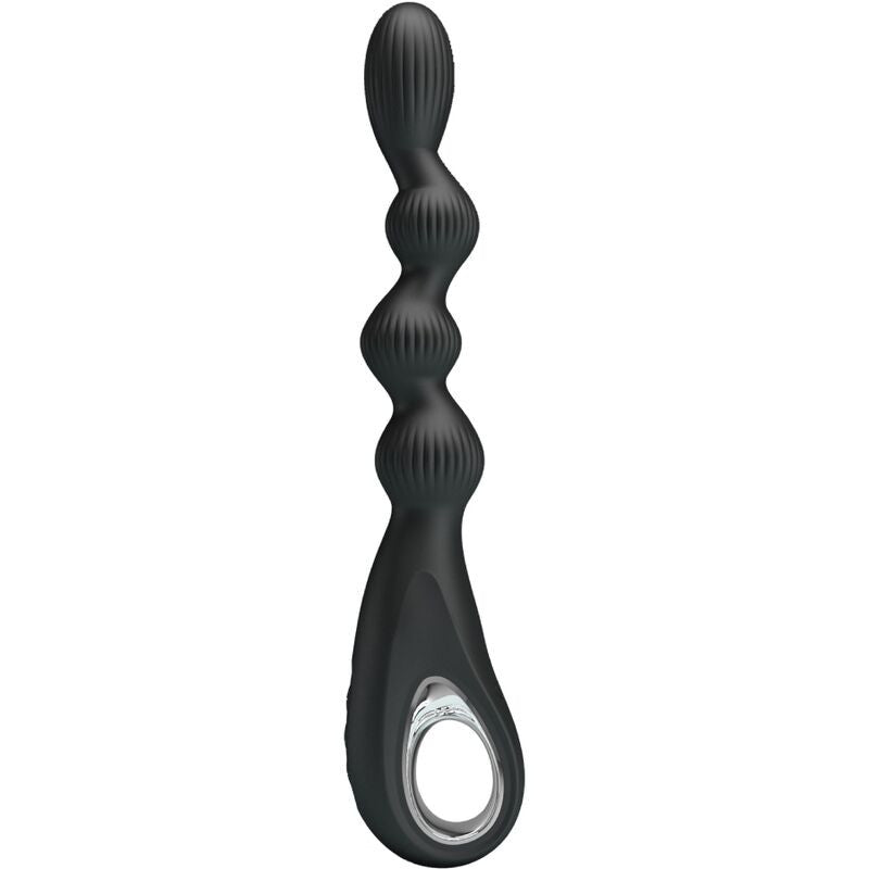 Pretty Love - Black Anal Vibrator With 12 Vibrations