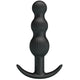 Pretty Love - Sidney - Black Anal Vibrator With 10 Vibration Levels
